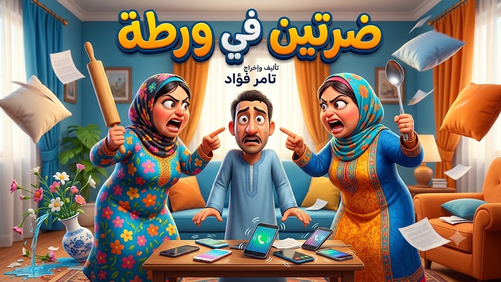 ضرتين فى ورطة — الكتاب المسموع